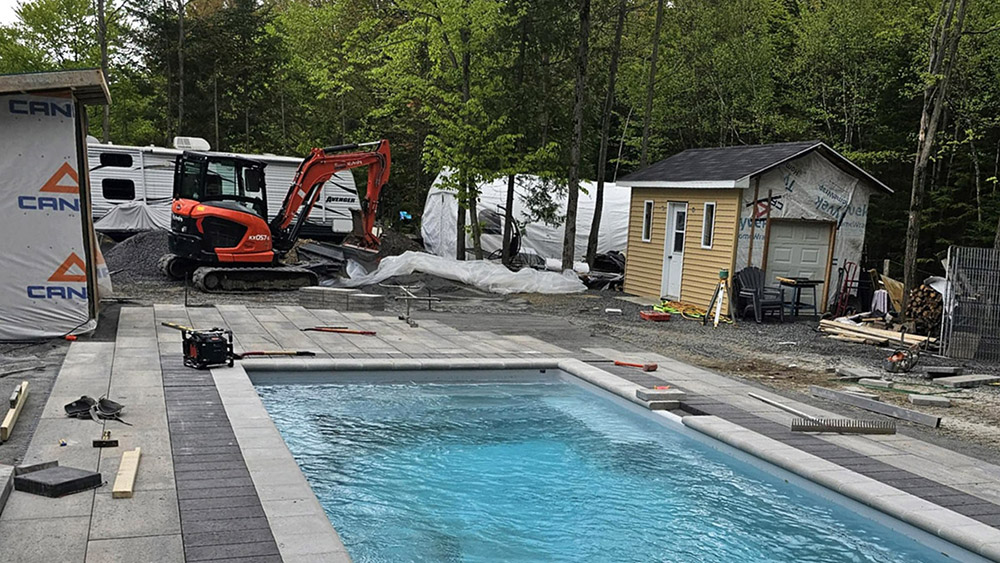 Réalisation de Terrassement CDQ è Drummondville