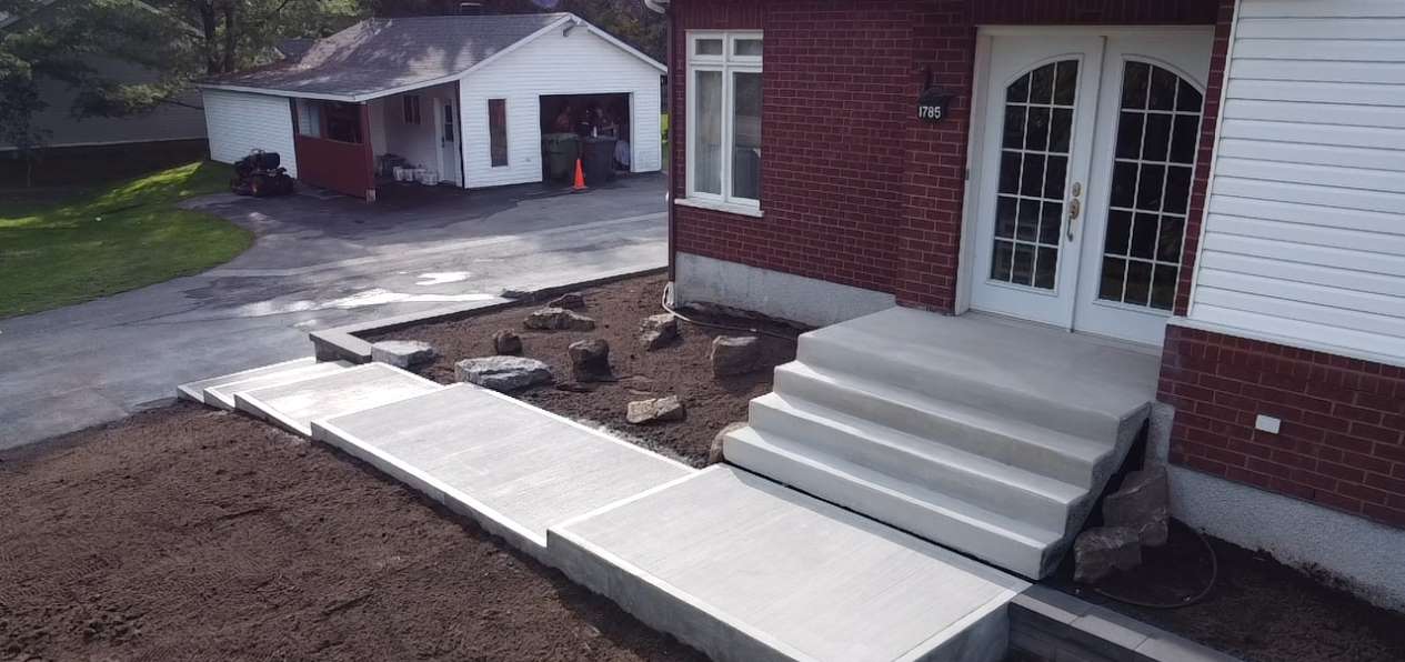 Dalle de béton Drummondville